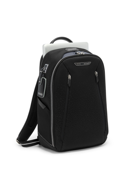 Sac à dos Velocity TUMI McLaren Night Galaxy, accès au compartiment ordinateur