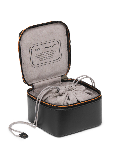Étui de voyage pour montre TUMI McLaren Black, fermeture intérieure à cordon