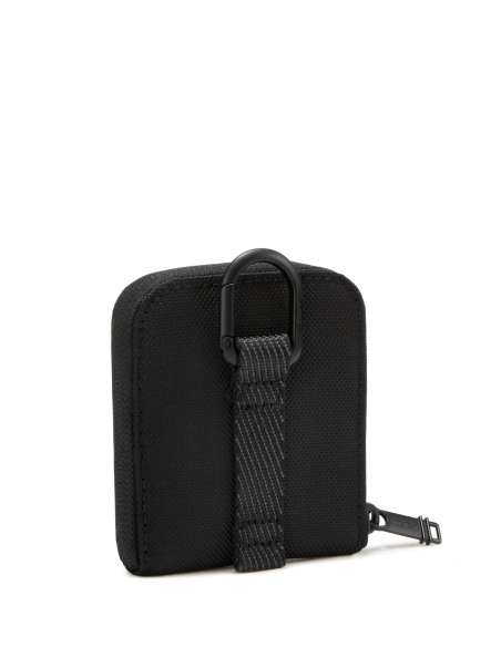 Pochette pliable Modular TUMI Black, vue arrière et mousqueton