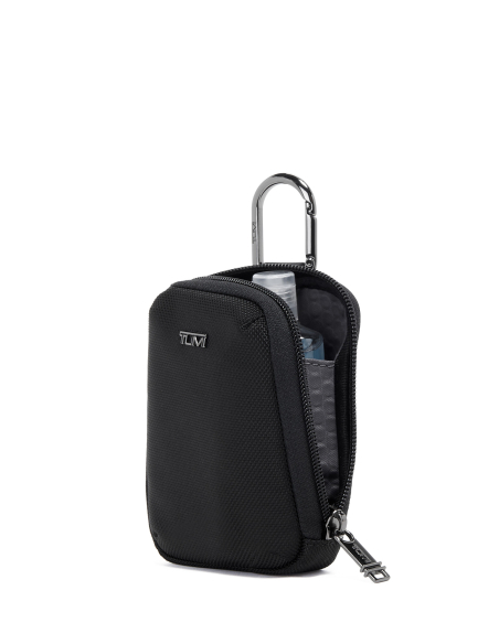 Pochette plate Modular TUMI Black, ouverture zippée et rangements intérieurs