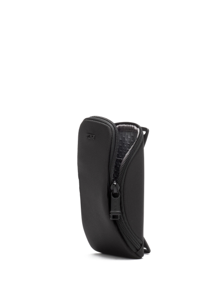 Pochette Modular TUMI Black, compartiment ouvert et poche intérieure