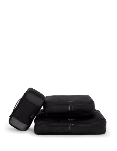 Cube de rangement Medium TUMI Black, trois formats superposés