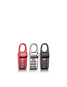 Lot de trois cadenas TSA TUMI Black, référence 94090-1041