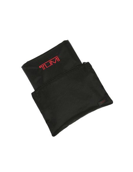 Housse Continental TUMI 19 Degree Aluminium Black, housse pliée avec sa trousse zippée
