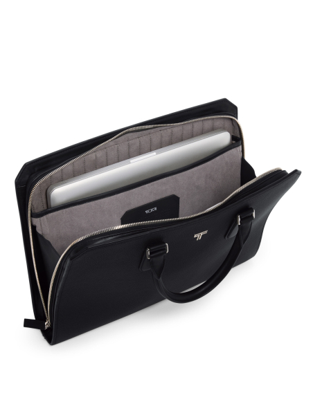 Porte-documents Savona TUMI Turin Black, ordinateur dans sa poche
