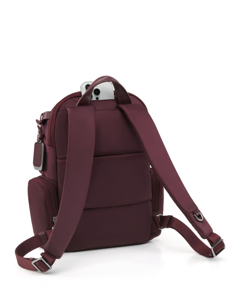 Sac à dos Medium Celina TUMI Rosewood, dos, bretelles et téléphone