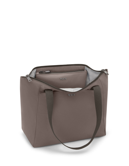 Petit cabas pliable Just In Case TUMI Mink, pochette attachée dans le compartiment