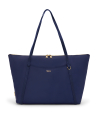 Sac cabas Q nylon TUMI Voyageur Indigo/Light Gold, référence 159125-A852