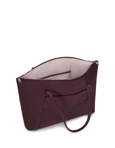 Sac cabas Q polyester TUMI Rosewood, compartiment ouvert et anses abaissées