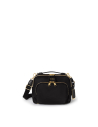 Sac bandoulière Teghan nylon TUMI Voyageur Black/Gold, référence 154182-2693