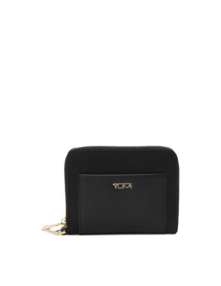 Portefeuille à deux volets TUMI Voyageur Black/Gold, référence 156555-2693