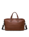 Sac de voyage en cuir TUMI Harrison Nelson Cognac, référence 150198-1221