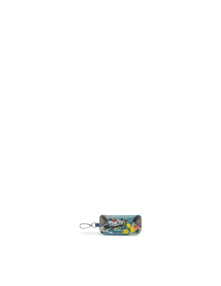 Bijou de sac lunettes de soleil en cuir TUMI Belden Mediterranean Print, référence 159127-A870
