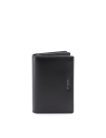 Porte-cartes à soufflet TUMI Nassau en cuir Black Smooth, référence 130411-T060