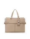 Sac cabas Medium en cuir TUMI Agent Oat, référence 156532-A741