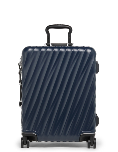 Valise cabine large 4 roues 55 cm TUMI 19 Degree Frame Navy Texture, référence 152348-7714