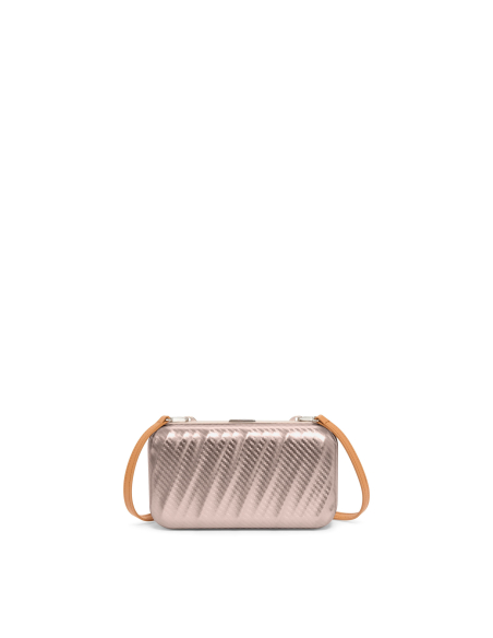 Minaudière TUMI 19 Degree Aluminium Texture Blush, référence 148636-9618