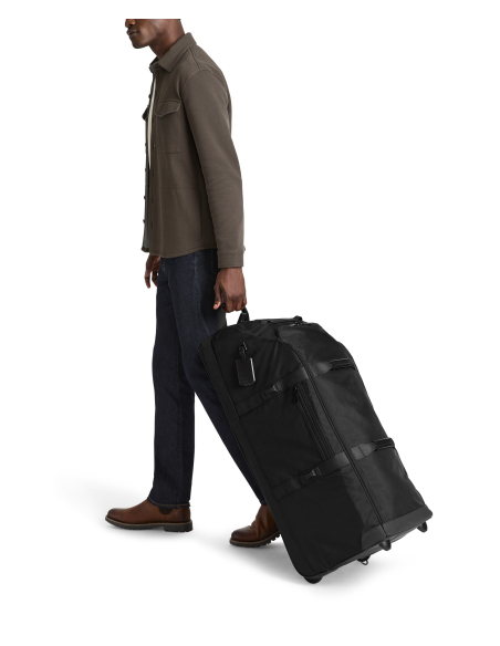 Sac de voyage pliable 2 roues TUMI Alpha Bravo 80 cm Noir, sac tiré sur ses deux roues
