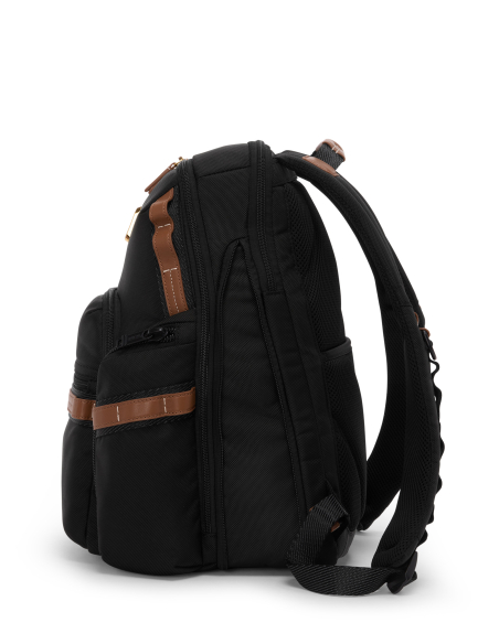 Sac Navigation TUMI Alpha Bravo Année du Cheval Black/Bridle, vue latérale et bretelles
