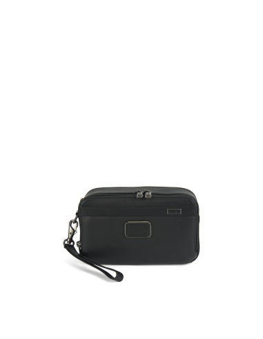 Pochette Clutch en cuir TUMI Alpha Black, référence 144243-1041