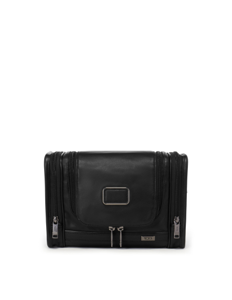 Trousse de toilette à suspendre en cuir TUMI Alpha Black, référence 150180-1041