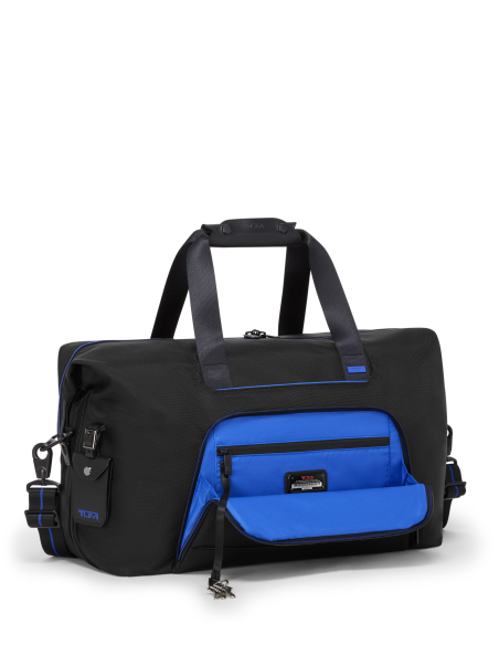 Sac de voyage double extension TUMI Alpha Black/Ultra Blue, organisation de la poche frontale