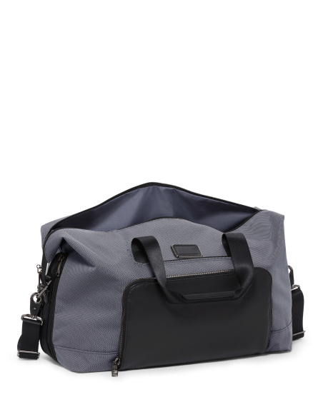 Sac de voyage double extension TUMI Alpha X Meteor Grey, ouverture du compartiment principal