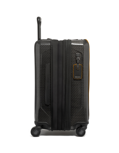 Valise cabine Aero 56 cm à panneaux moulés TUMI McLaren Black, vue latérale des panneaux et du soufflet