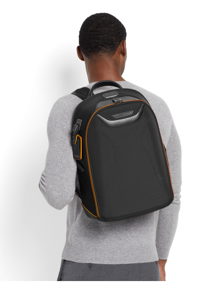 Sac à dos Velocity à face moulée TUMI McLaren Black, sac porté sur les deux épaules