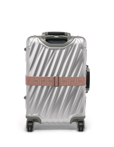 Sangle de bagage réglable TUMI Light Mauve, sangle autour d’une valise vue arrière
