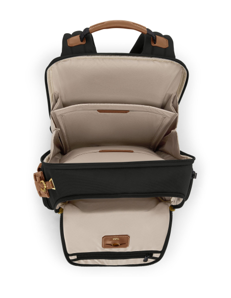 Sac à dos Search 15 pouces TUMI Alpha Bravo Black/Bridle, vue plongeante sur le compartiment principal