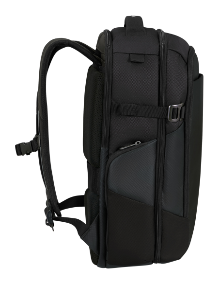 Sac à dos Samsonite Armox 15,6 pouces Noir, profil et sangles de compression