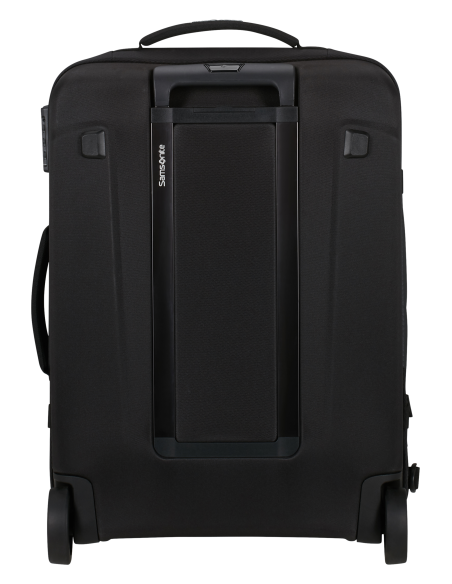Sac cabine convertible Samsonite Armox 55 cm Noir, vue du dos rigide