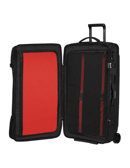 Sac de voyage Samsonite Armox 79 cm Noir, compartiments ouverts et séparateur