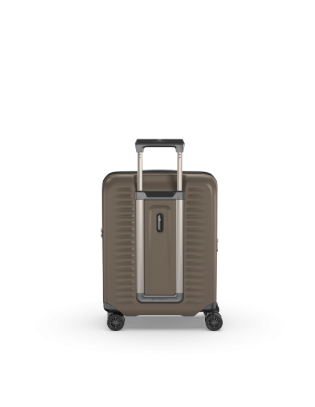 Victorinox Airox Advanced 55 cm Taupe Brown, vue arrière, poignée télescopique partiellement sortie