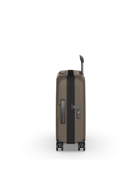 Victorinox Airox Advanced 55 cm Taupe Brown, vue de profil, extension fermée