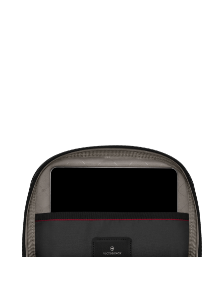 Compartiment tablette ouvert – Werks Traveler 7.0 Noir