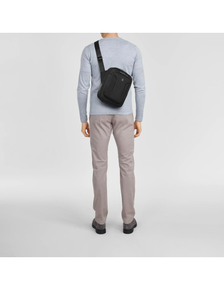 Sac bandoulière porté croisé – Werks Traveler 7.0 Noir