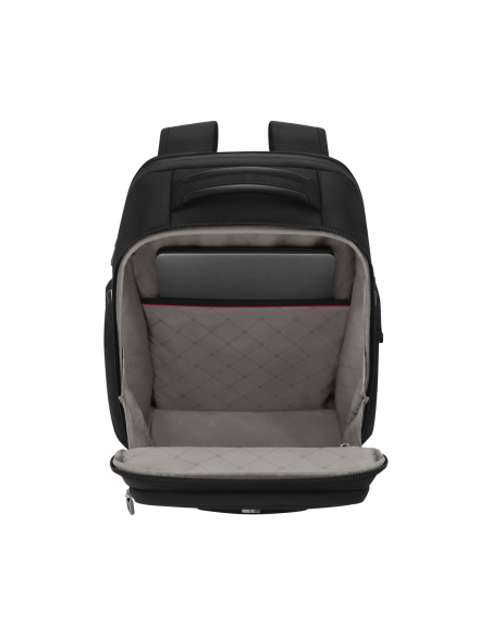Compartiment principal ouvert – Werks Traveler 7.0 Noir