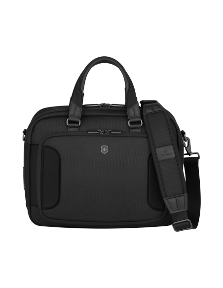 Vue de face avec bandoulière – Werks Traveler 7.0 Noir