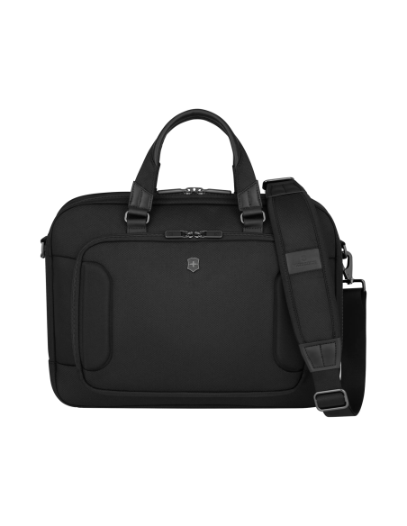 Vue de face avec bandoulière – Werks Traveler 7.0 Noir