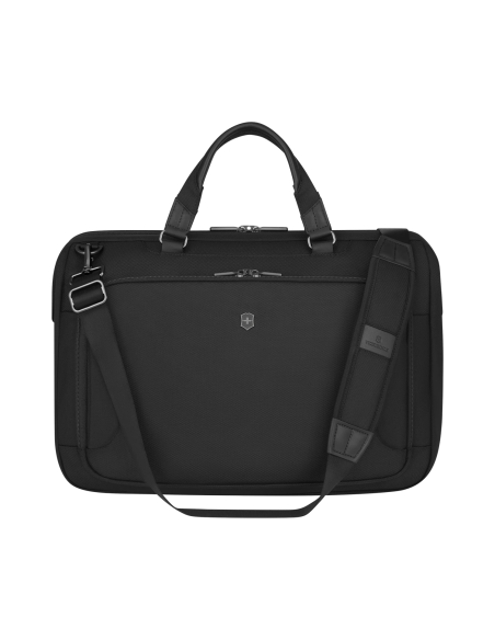 Vue de face avec bandoulière – Werks Traveler 7.0 Noir