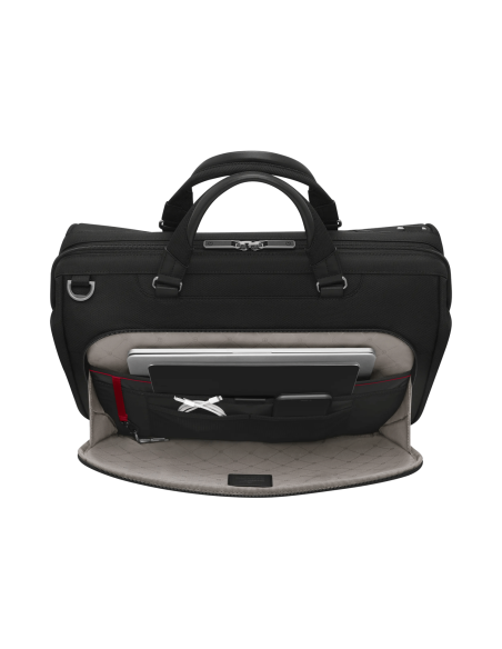 Poche avant avec ordinateur et accessoires – Werks Traveler 7.0 Noir