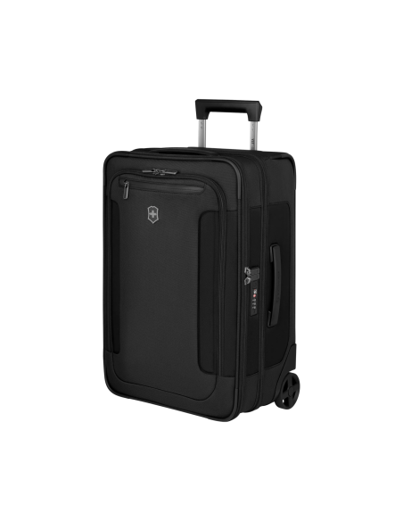 Valise vue de trois quarts côté droit – Werks Traveler 7.0 Noir