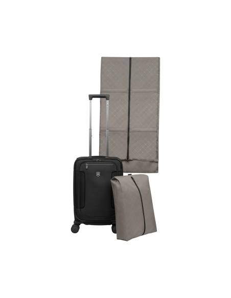 Housse à vêtements et sac à linge présentés avec la valise – Werks Traveler 7.0 Noir