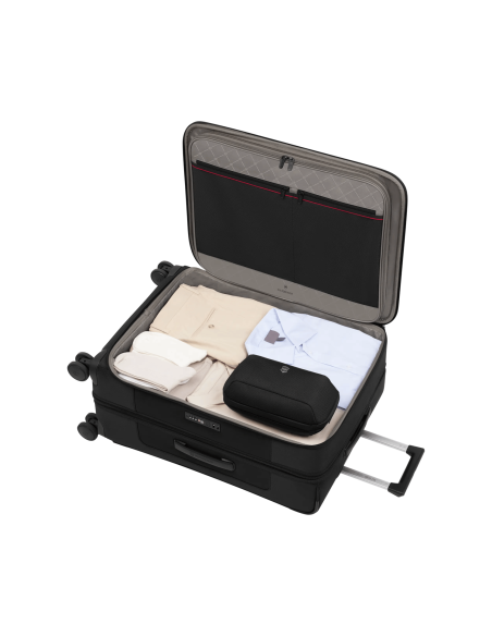 Rangement principal avec vêtements et accessoires – Werks Traveler 7.0 Noir