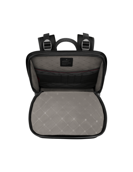 Compartiment avant ouvert du Commuter – Victorinox Altmont Modern Noir