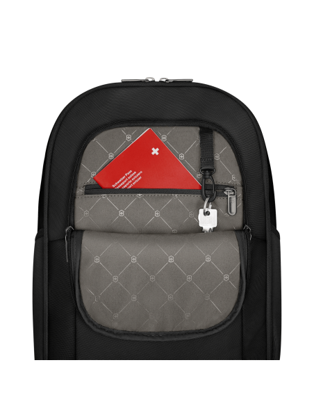Poche avant du Deluxe avec passeport et clés – Victorinox Altmont Modern Noir