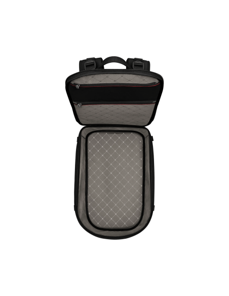 Ouverture à plat du rangement de voyage – Victorinox Altmont Modern Noir