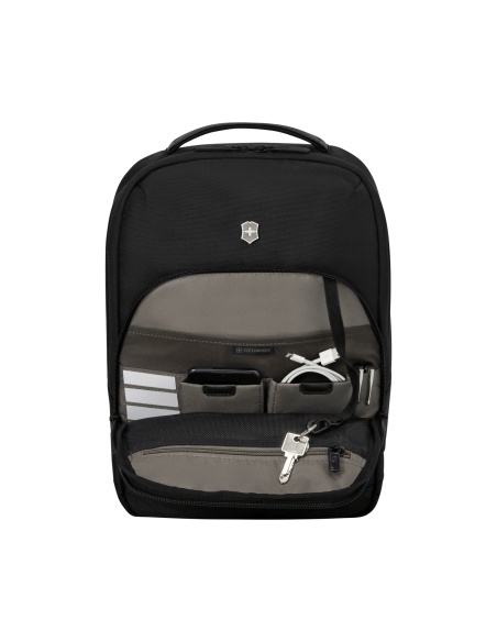 Victorinox Altmont Professional City Noir, poche avant ouverte avec accessoires